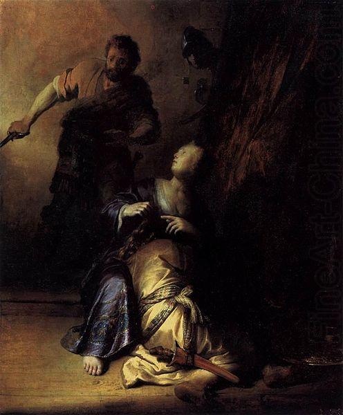 Samson and Delilah, Rembrandt Peale